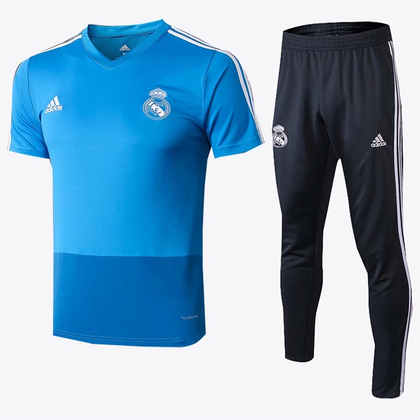 Entrenamiento Real Madrid Conjunto Completo 2018-19 Azul Negro